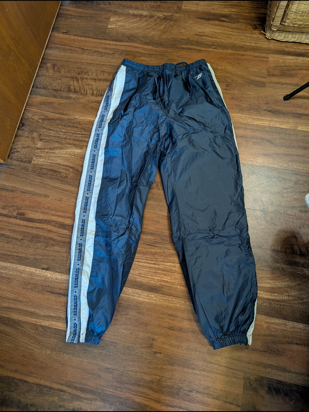 Dallas Cowboys Track Pants with White Side Stripe